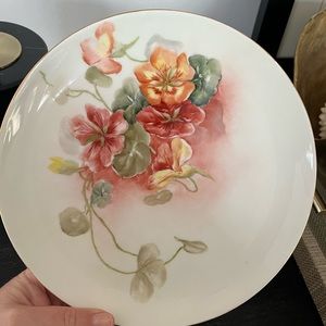 Limoges France Floral Plate